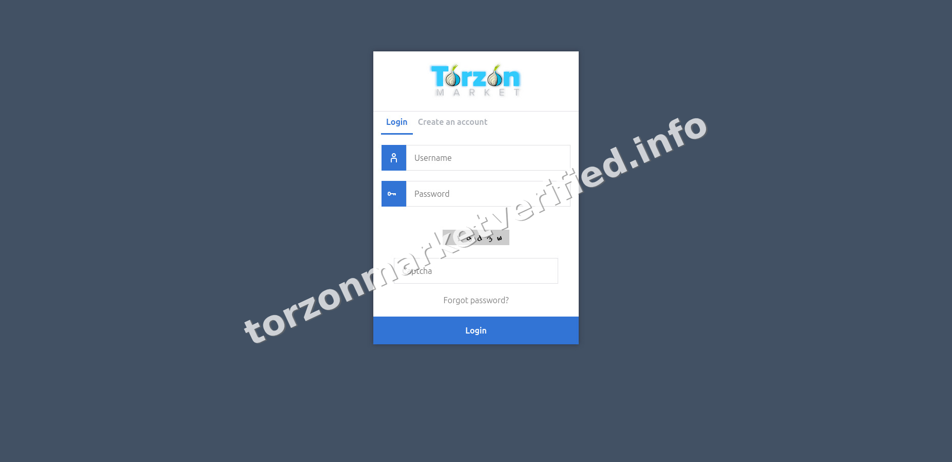 Torzon Market Verified interface — view 2